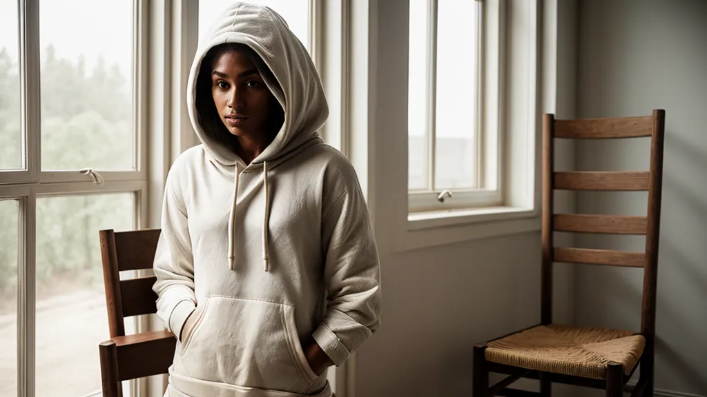 Hoodie über einem Stuhl als Übungsvorlage zum Falten zeichnen lernen online