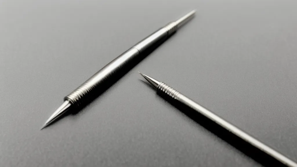 Nahaufnahme einer 0,1mm Fineliner-Spitze – Fineliner-Technik für sauberes Skizzen-Training